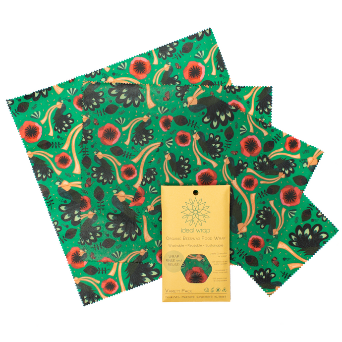 Pretty Peacocks Variety Pack - Small, Medium, Large, XL